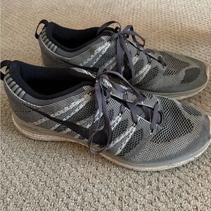 Nike Black and Gray Men's Sneakers